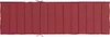 Poduszka na leżak, winna czerwień, 200x60x3 cm, tkanina Podgląd zdjęcia produktu 4