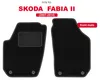 Velours-Fußmatten Vorne passend für Skoda Fabia II Produktbild-Vorschau 16