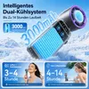 Mini Ventilator mit Ice-Cooling, Tragbarer Handventilator Produktbild-Vorschau 9