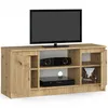 Meuble TV en chêne Artisan KOMODA RTV K120 2D 1P avec 2 Voir les images du produit 2