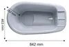 Bella Bambina Badewanne, Farbe:stone grey Produktbild-Vorschau 7