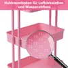 COSTWAY Carrello portavivande su rotelle, carrello da Anteprima dell’immagine prodotto 4