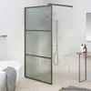 Cloris Designermöbel Duschwand für Walk-In Dusche 115x195 Produktbild-Vorschau 1