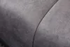 Modernes XXL Ecksofa CLAN 319cm anthrazit Samt inkl. Kissen Produktbild-Vorschau 8