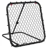vidaXL Fußball-Rebounder Verstellbar Schwarz 84x73x60-80 cm Produktbild-Vorschau 1