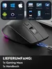S&T DESIGN RGB Gaming Maus Kabellos Wireless Schwarz Produktbild-Vorschau 4