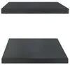 vidaXL Nástěnné police 2 ks 100x40 cm černá nerezová ocel Náhled obrázku produktu 6