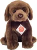 Labrador sitzend dunkelbraun, ca. 25cm Produktbild-Vorschau 1
