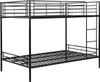 Etagenbett - 2 x 120 x 190 cm - Schwarz - DUOTIS II Produktbild-Vorschau 7