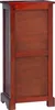 vidaXL Commode marron 45 x 35 x 100,5 cm Bois d'acajou Voir les images du produit 7