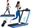 COSTWAY 2 in 1 Elektrisches Laufband mit Fernbedienung, APP Produktbild-Vorschau 1