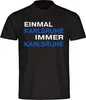 multifanshop Kinder T-Shirt - Karlsruhe - Einmal Immer, Produktbild-Vorschau 1