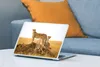 MuchoWow® Laptop Aufkleber Sticker Cover Gepard - Gras - Produktbild-Vorschau 4