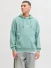 JACK & JONES Hoodie Eingrifftaschen Rippbündchen Kordelzug Produktbild-Vorschau 3