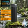 Arendo Outdoor Wasserfilter Flasche, Wasserflasche mit Produktbild-Vorschau 3