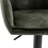 Barhocker OTTAWA BAR Barstuhl mit Armlehnen Velour Optik Produktbild-Vorschau 9