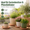 Pflanztopfuntersetzer Mira Terrakotta Ø 68cm - Rund Produktbild-Vorschau 8