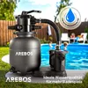 Sistema di filtraggio a sabbia AREBOS 350W 9500L/h Valvola Anteprima dell’immagine prodotto 7