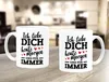 Kaffee-Tasse Ich liebe dich heute morgen und für immer Produktbild-Vorschau 3