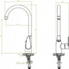 Dřezová baterie chrom/černá s flexibilní výpustí Colina Náhled obrázku produktu 2