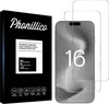 Szkło hartowane do iPhone'a 16 [2 sztuki] Folia ochronna na Podgląd zdjęcia produktu 1