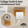 DEKAZIA® Držák na toaletní papír ze dřeva s odkládací Náhled obrázku produktu 2