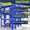 MASKO® 2er-Set Lagerregal Schwerlastregal, Kellerregal, Produktbild-Vorschau 2