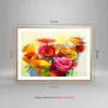 Gerahmtes Poster - Rahmen in heller Eiche - Blumen Frühling Produktbild-Vorschau 5