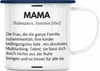 Trendation - Mama Emaille Tasse Geschenk für Mutter von Produktbild-Vorschau 1