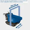 Scheppach Wozidło DP5000 scheppach - 6,5PS - 500kg; Podgląd zdjęcia produktu 13