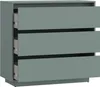 Forte TAHOE Kommode 90 100, minimalistische Kommode mit 3 Produktbild-Vorschau 5
