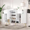 Zapatero Merax, estante para zapatos con 4 puertas y 2 Vista previa de la imagen del producto 2