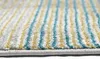 Tapis moderne salon motif abstrait rayé multicolore gris Voir les images du produit 5