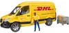 BRUDER MB Sprinter DHL+figura+accessori 02671 Anteprima dell’immagine prodotto 2