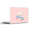 MuchoWow® Laptop Aufkleber Sticker Cover Schwein - Rosa - Produktbild-Vorschau 1