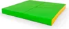 Gymnastická podložka 2-dielna 100x100x10 jasnozelená a žltá Náhľad obrázku produktu 1