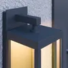 Lucande LED-Außenwandleuchte Ferdinand, Sensor, dunkelgrau Produktbild-Vorschau 5