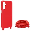 Avizar, Kettenhülle für Samsung Galaxy A15 80cm Kette, Rot Produktbild-Vorschau 2
