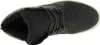 A top-down view of a black boot with laces. Anteprima dell’immagine prodotto