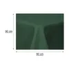 Tischdecke Leinenoptik 90x90 cm eckig beschichtet Produktbild-Vorschau 4