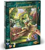 Noris Spiele Malen nach Zahlen - Gartenparadies; 609130379 Produktbild-Vorschau 2