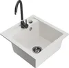Mexen Vito 1-Becken-Granit-Spüle mit Mischbatterie Telma, Produktbild-Vorschau 1