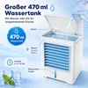 Mobile Klimaanlage Mini USB Luftkühler mit 470ml Produktbild-Vorschau 4
