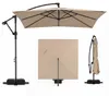 COSTWAY Sonnenschirm 250cm mit Ständer,  Ampelschirm Produktbild-Vorschau 1