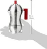 Alessi Pulcina Caffettiera Espresso MDL02/1 R, Alluminio, 1 Anteprima dell’immagine prodotto 8