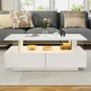 STILVORA Couchtisch Sofatisch LED-Beistelltisch mit Produktbild-Vorschau 10