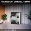 2 in 1 150x120x200  Deluxe 600D Zuchtzelt Gewächshaus Grow Produktbild-Vorschau 10