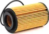 A close-up, studio shot of a car oil filter. Produktbild-Vorschau