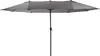 Leco Oval-Schirm anthrazit - Maße: 270 cm x 460 cm x 245 Produktbild-Vorschau 1