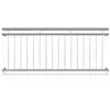 LZQ Nerezové francouzské zábradlí 225x90cm 16 výplňových Náhled obrázku produktu 10